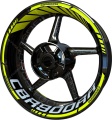 Honda CBR 900 RR fluo motorcycle wheel rim stickers fooqs