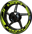 Honda CBR 1000 RR fluo motorcycle wheel rim stickers fooqs