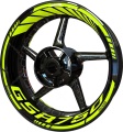 Suzuki GSR 750 fluo motorcycle wheel rim stickers fooqs