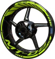 Yamaha MT 09 fluo motorcycle wheel rim stickers fooqs