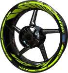 Adhesivos para llantas ranty F2 Yamaha YZF R1 fluo 3