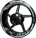 Velgstickers randen F2 Kawasaki Zx 10r wit 3