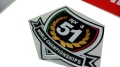 Aprilia RSV4 2010 2012 black matt fooqs motorstickers naklejki