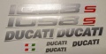 Ducati 1098 S 2009 black fooqs motorcycle stickers