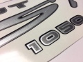 Triumph Sprint ST 2005 2009 black fooqs motorstickers naklejki