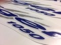 Triumph Tiger 1050 2007 2010 white fooqs motorsticker naklejki