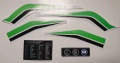 Kawasaki Z 1000 2013 white green fooqs motorcycle stickers