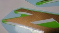 Kawasaki ZX 6RR 2003 green fooqs motorstickers naklejki