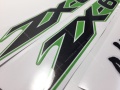Kawasaki ZX 6RR 2004 green fooqs motorstickers naklejki