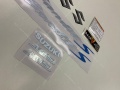 Suzuki GSF 650 S Bandit 2009 2011 navy blue fooqs motorsticker naklejki