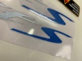 Suzuki GSF 650 S Bandit 2009 2011 navy blue fooqs motorstickers naklejki