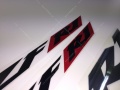 Yamaha YZF R1 2002 red white fooqs motostickers naklejki