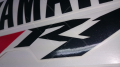 Yamaha YZF R1 2010 white red fooqs motorstickers naklejki