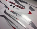 Yamaha YZF R6 2005 red fooqs motorsticker naklejki