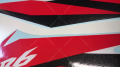 Yamaha YZF R6 2006 red white fooqs motodecals naklejki