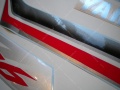 Yamaha YZF R6 2009 white silver fooqs motodecals naklejki