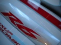 Yamaha YZF R6 2009 white silver fooqs motorstickers naklejki