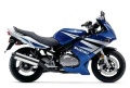 Suzuki GS 500 F 2004 blue fooqs motorcycle decals aufkleber