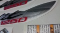 Suzuki GSF 1250 GT Bandit silver fooqs motorstickers naklejki