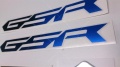 Suzuki GSR 750 2011 2012 white fooqs motorstickers naklejki