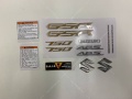 Suzuki GSR 750 2011 2016 white gold fooqs motorcycle stickers