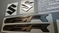 Suzuki GSR 750 2014 black matt gold fooqs motorsticker naklejki