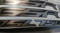 Suzuki GSR 750 2014 black matt gold fooqs motorstickers naklejki