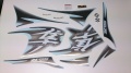 Suzuki GSX 1300 R Hayabusa 2010 white fooqs motorcycle stickers