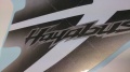 Suzuki GSX 1300 R Hayabusa 2010 white fooqs motorstickers naklejki