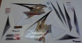Suzuki GSX 1300 R Hayabusa 2013 white silver fooqs motorcycle stickers