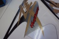 Suzuki GSX 1300 R Hayabusa 2013 white silver fooqs motorsticker naklejki