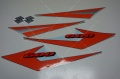 Suzuki GSXR 600 2004 black orange fooqs motorsticker naklejki