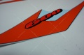 Suzuki GSXR 600 2004 black orange fooqs motorstickers naklejki