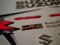 Suzuki GSXR 600 2007 red white fooqs motorstickers naklejki