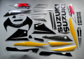 Suzuki GSXR 750 2002 black red silver fooqs motorcycle stickers