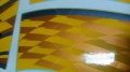 Suzuki GSXR 750 2012 yellow fooqs motorcycle decals naklejki