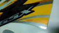 Suzuki GSXR 750 2012 yellow fooqs motostickers naklejki