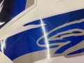 Suzuki GSXR 1100 W 1994 blue white fooqs motodecals naklejki