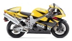 Suzuki TL 1000 R 2003 gelb Y9H aufkleber