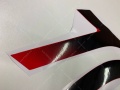 Honda CBF 125 2008 red fooqs motostickers naklejki
