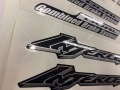 Honda VFR 800 Interceptor 2002 2003 black fooqs motorsticker naklejki