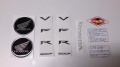 Honda VFR 1200 F 2011 white fooqs motorcycle stickers