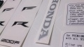 Honda VFR 1200 F 2011 white fooqs motorsticker naklejki
