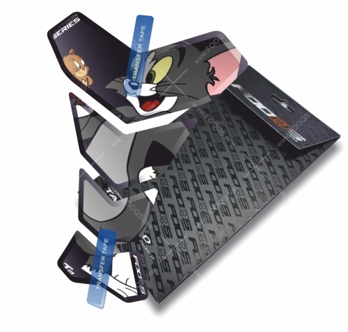 Tankpad Aprilia BMW Ducati Honda Kawasaki KTM Suzuki Triumph Yamaha T2 cartoon 005 naklejka 3d sticker