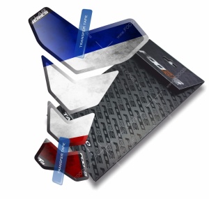 Tankpad T2 universel Flag 001 do Aprilia BMW  Honda Kawasaki KTM Suzuki Triumph Yamaha autocollant de réservoir