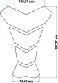 Tankpad Aprilia BMW Ducati Honda Kawasaki KTM Suzuki Triumph Yamaha T2 scary naklejka 3d dimensions