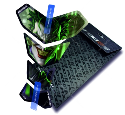 Tankpad Aprilia BMW Ducati Honda Kawasaki KTM Suzuki Triumph Yamaha T2 joker 002 naklejka 3d sticker