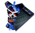 Tankpad Aprilia BMW Ducati Honda Kawasaki KTM Suzuki Triumph Yamaha T2 skull 002 naklejka 3d sticker
