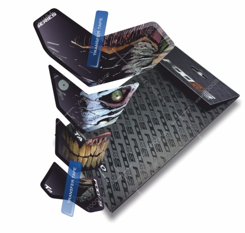 Tankpad Aprilia BMW Ducati Honda Kawasaki KTM Suzuki Triumph Yamaha T2 skull 003 naklejka 3d sticker