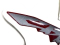 Honda CB 600 F 1999 dark red fooqs motostickers naklejki
